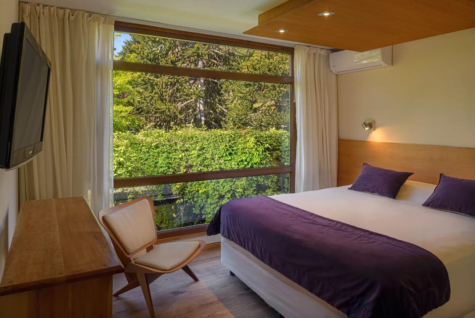 Bed, View (from property/room), Mountain view