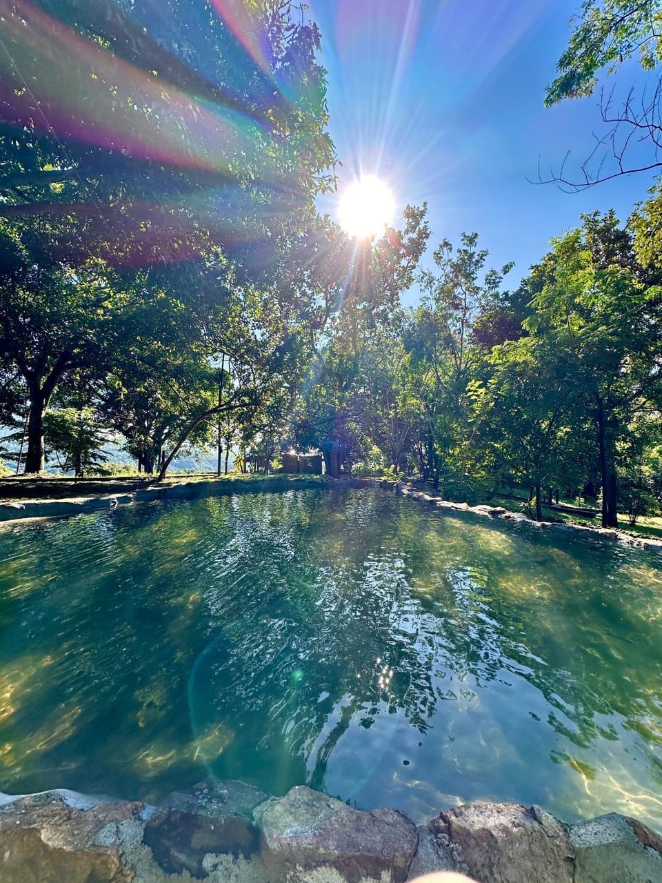 Natural landscape, Pool view, Swimming pool, Swimming pool