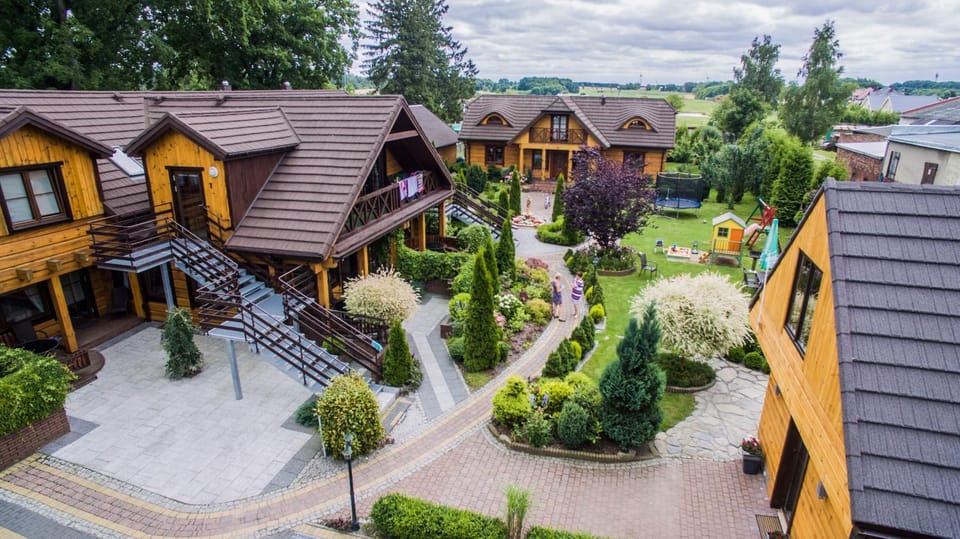 Property building, Garden view