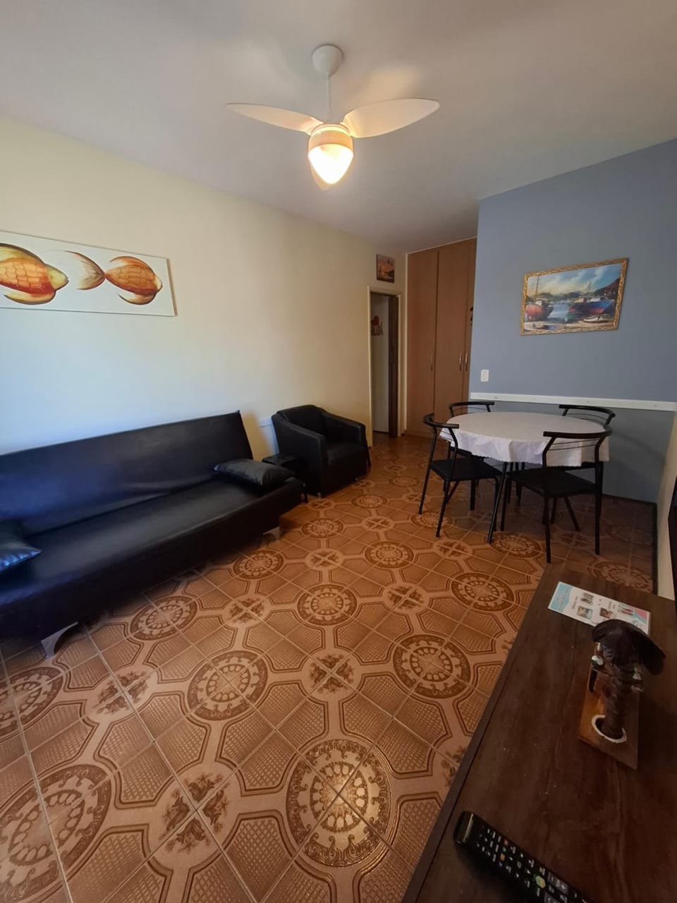 Living room, Sea view, Street view