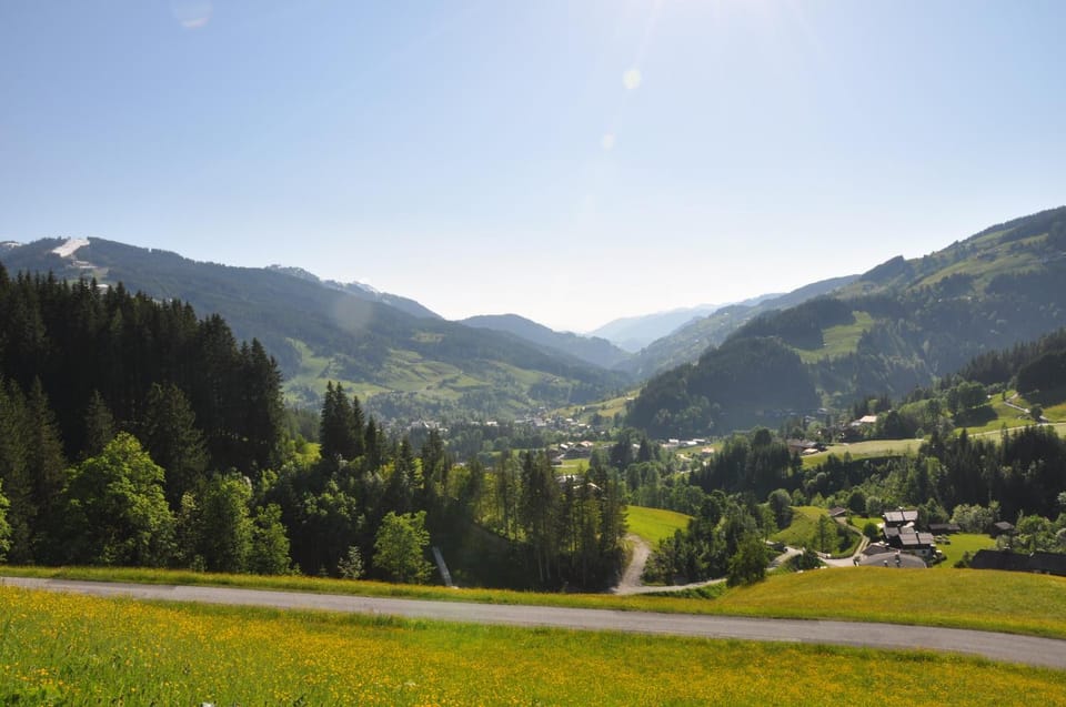 Spring, Day, Natural landscape, Mountain view