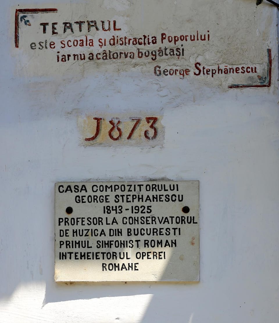 Casa Memoriala George Stephanescu House in Romania