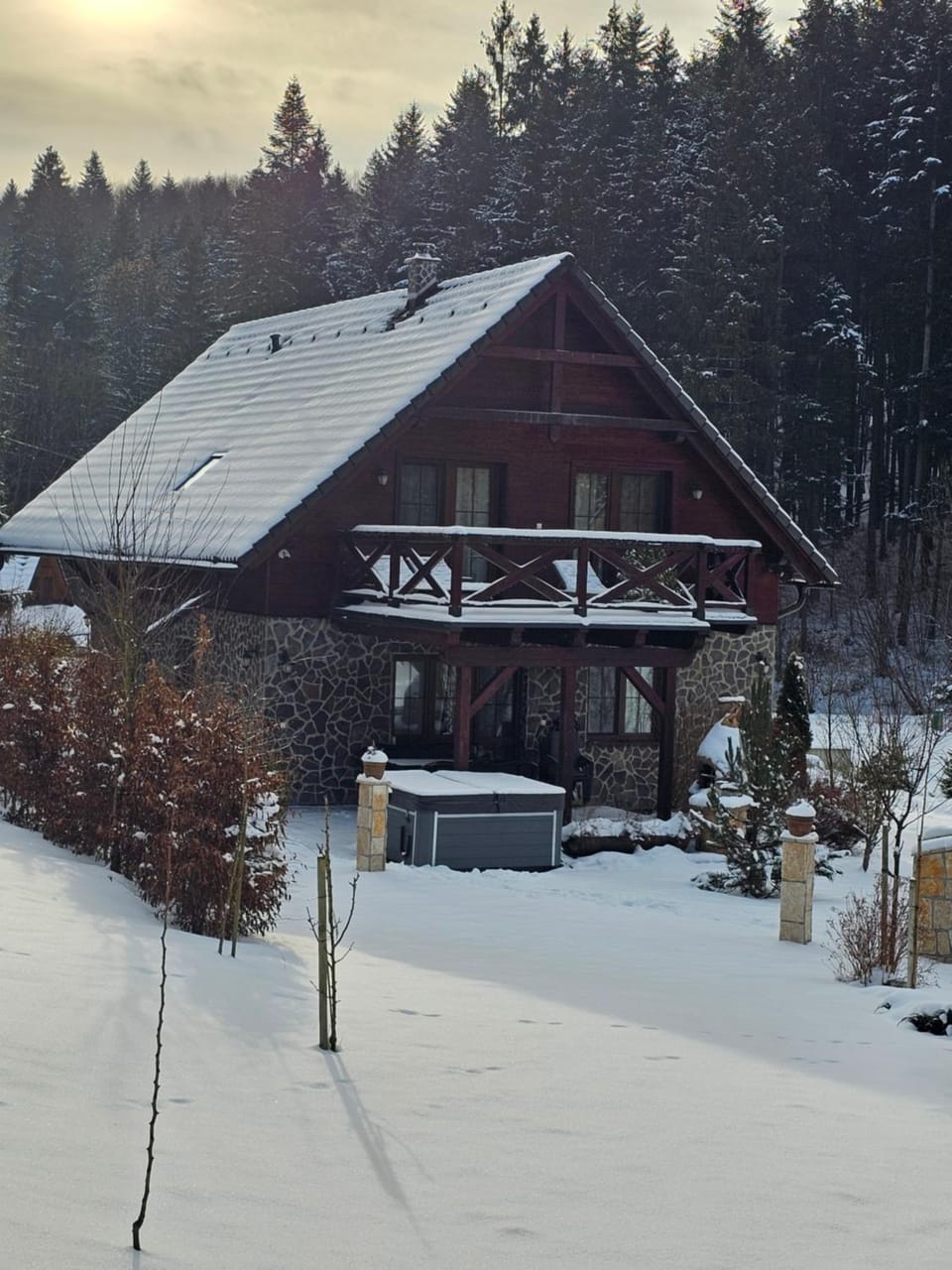 Property building, Winter