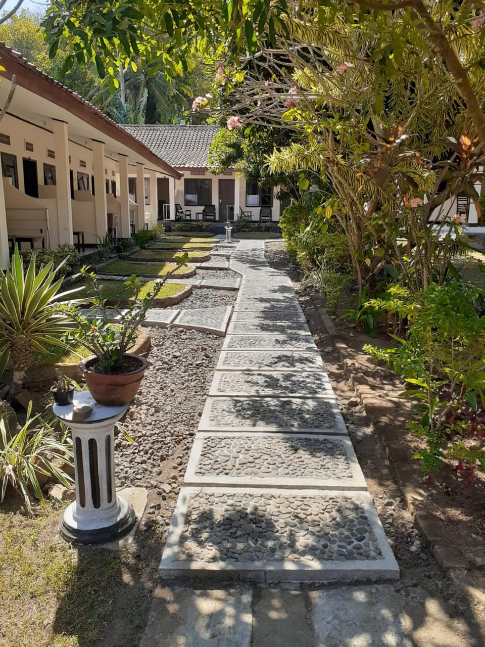 Property building, Garden