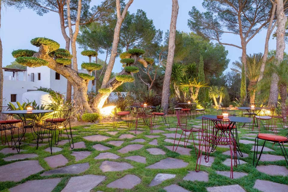 Restaurant/places to eat, Garden, Lounge or bar