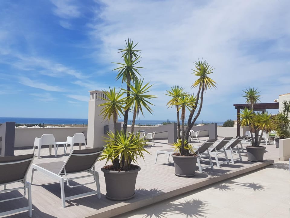 View (from property/room), Balcony/Terrace, Sea view