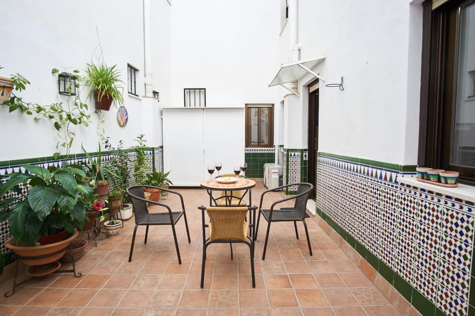 Property building, Patio