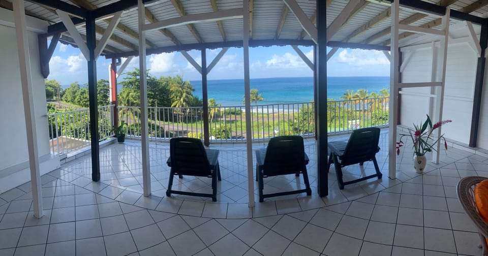 Patio, Day, Sea view