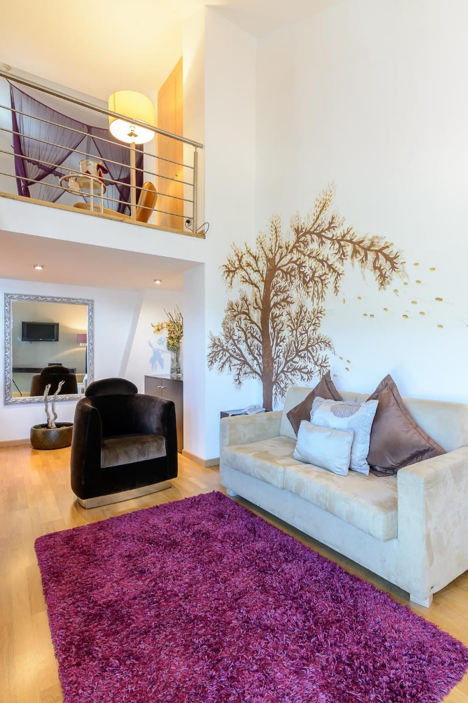 Living room, Bedroom