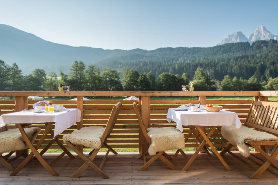 Garden view, Mountain view
