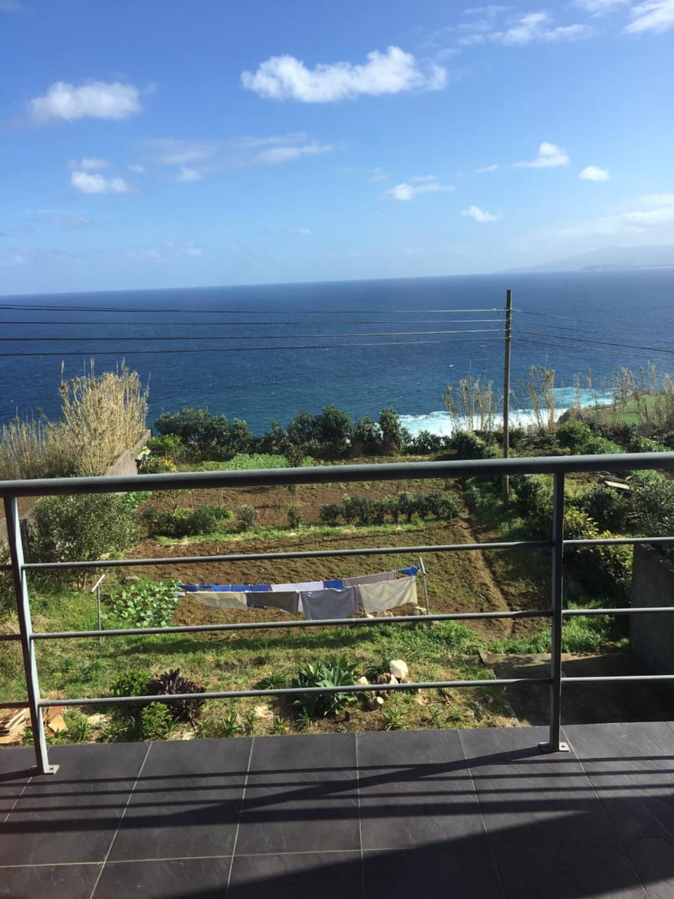 Garden, Sea view