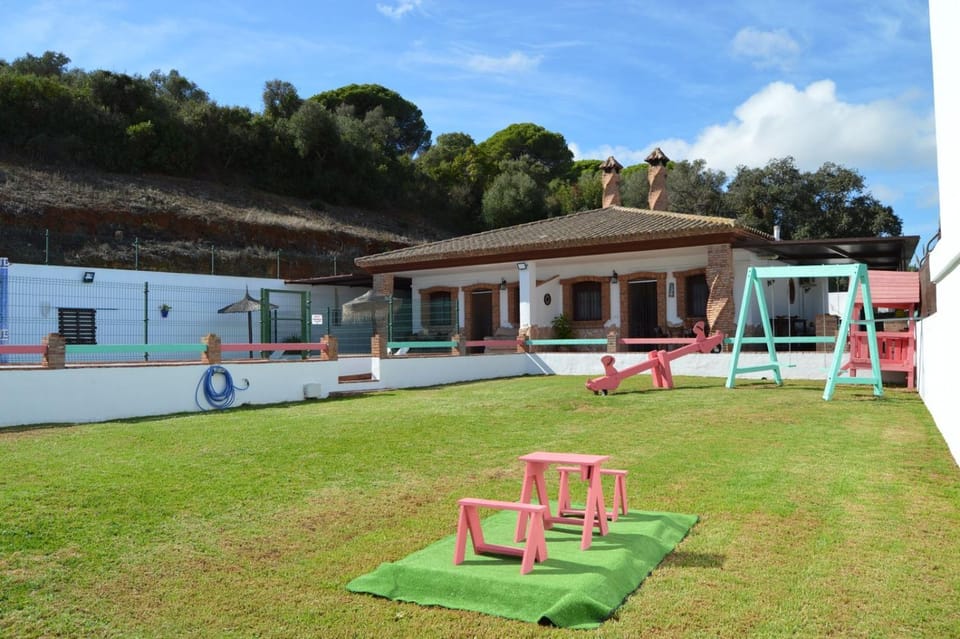 Patio, Natural landscape, Children play ground, Garden, Evening entertainment, Garden view, Pool view
