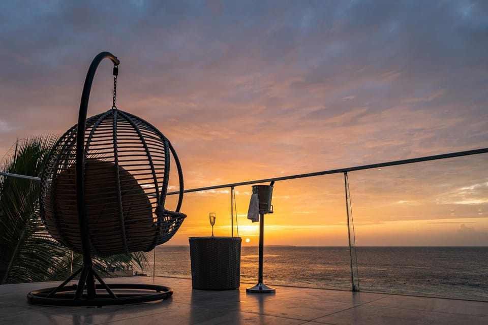 Sea view, Sunset