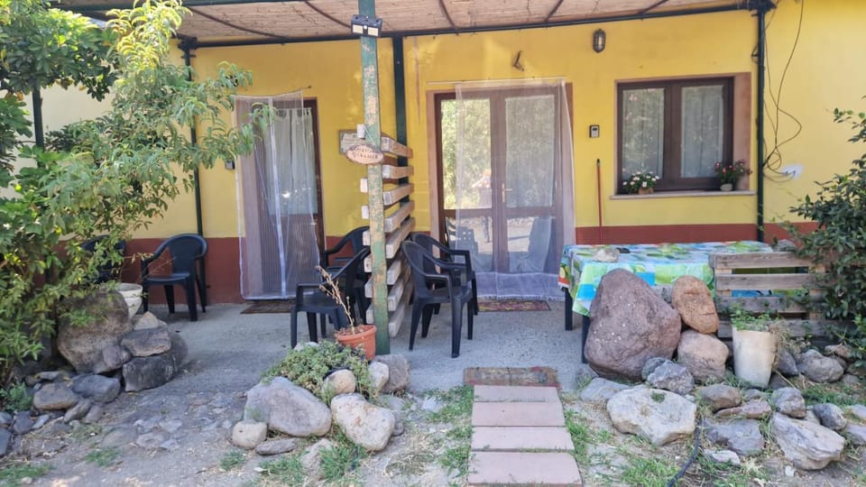 Property building, Patio