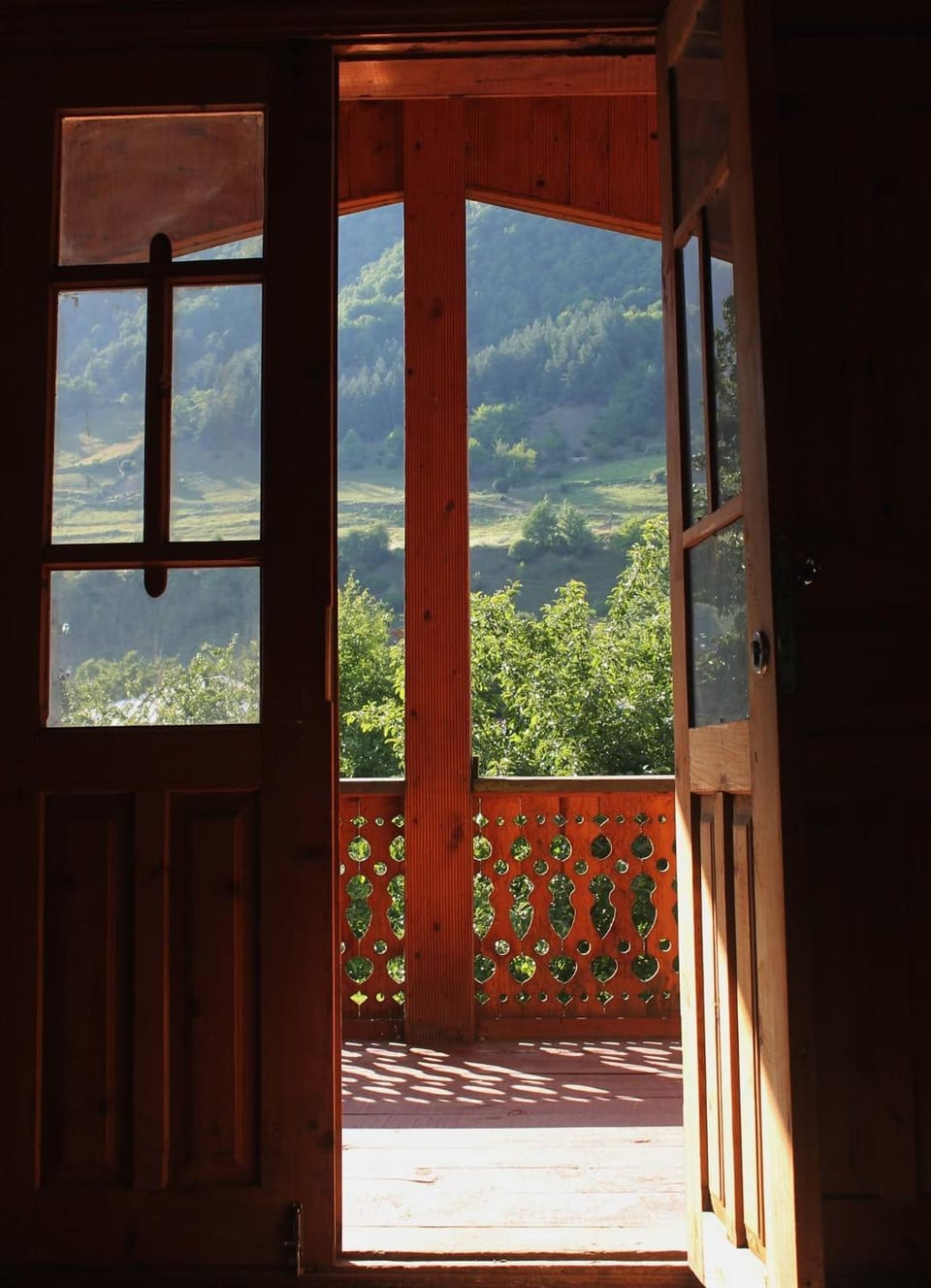 Garden view, Mountain view