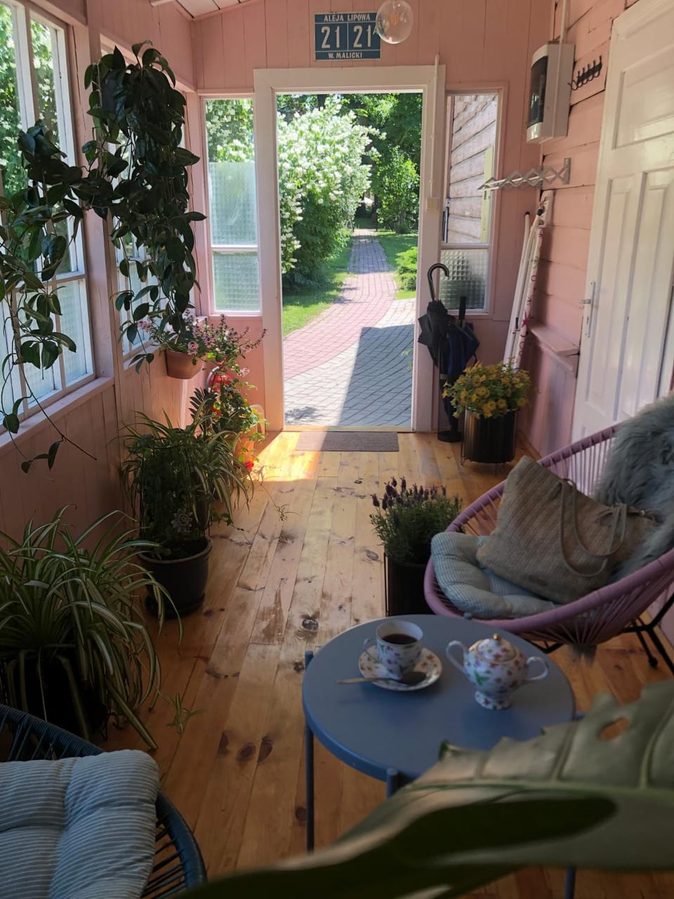 Patio, Coffee/tea facilities, Balcony/Terrace, Seating area, Garden view