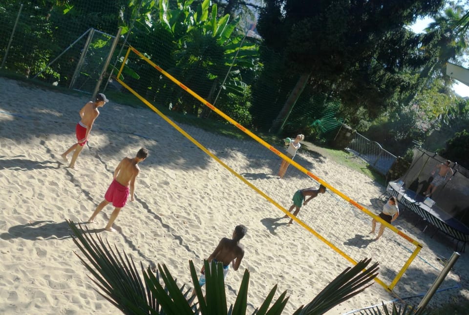 On site, Area and facilities, Sports