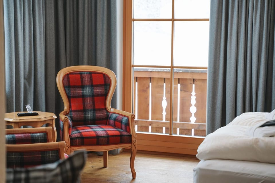 Bed, Balcony/Terrace, Seating area, Bedroom