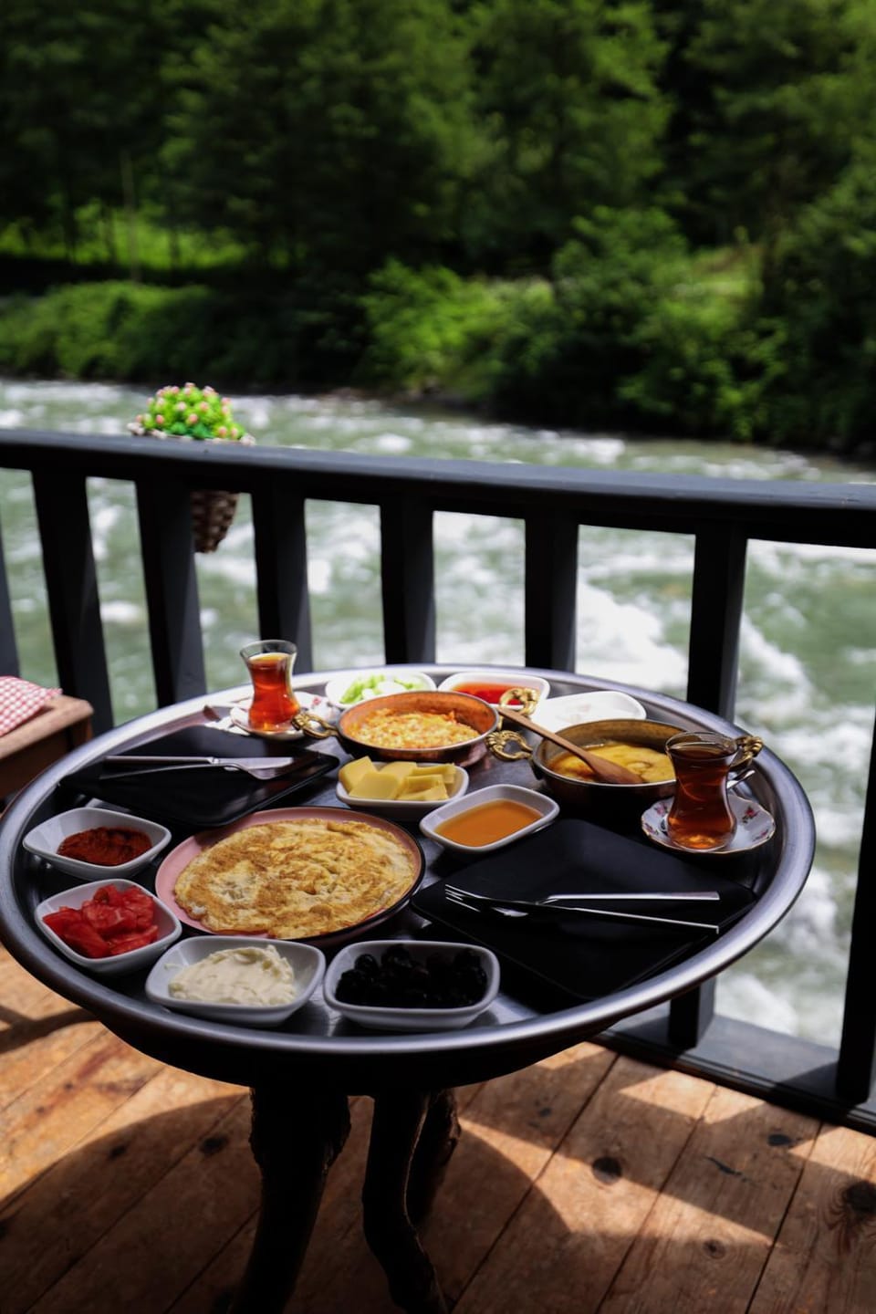 Day, Natural landscape, View (from property/room), Balcony/Terrace, Breakfast