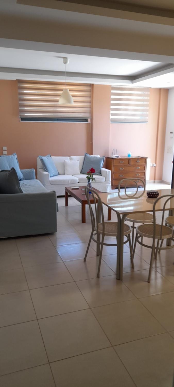 Lena's fresh studio near the airport with seaview House in East Attica Regional Unit, Greece