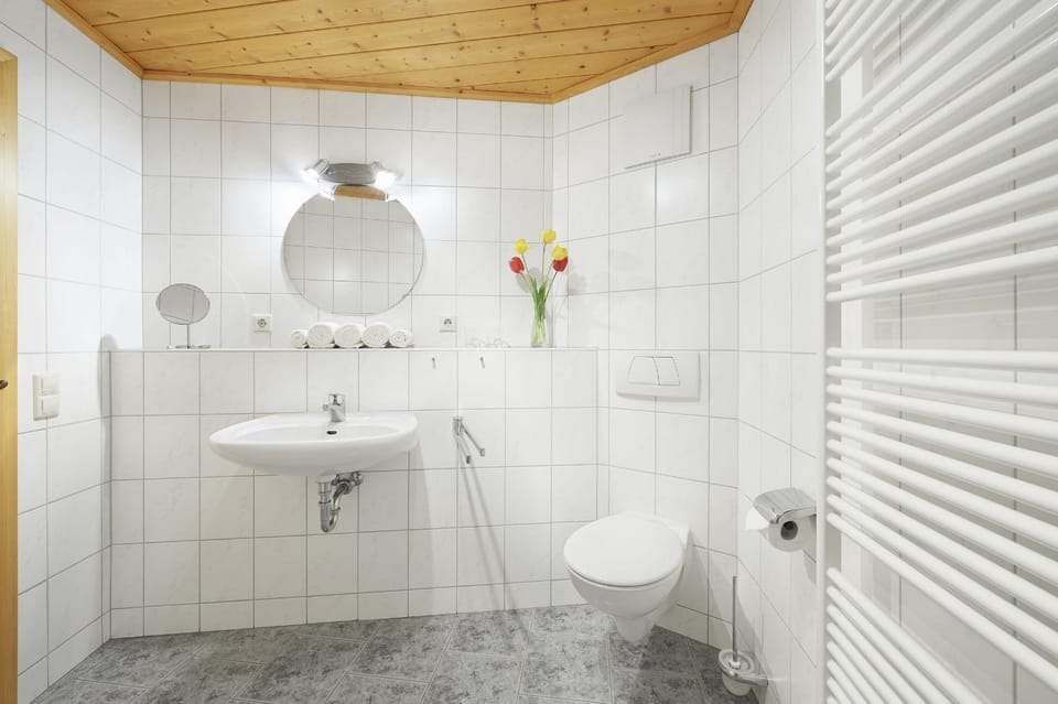 Bathroom, Living room