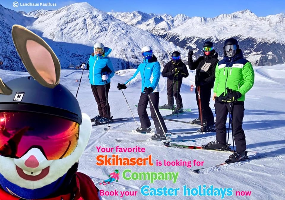 Winter, Skiing, group of guests