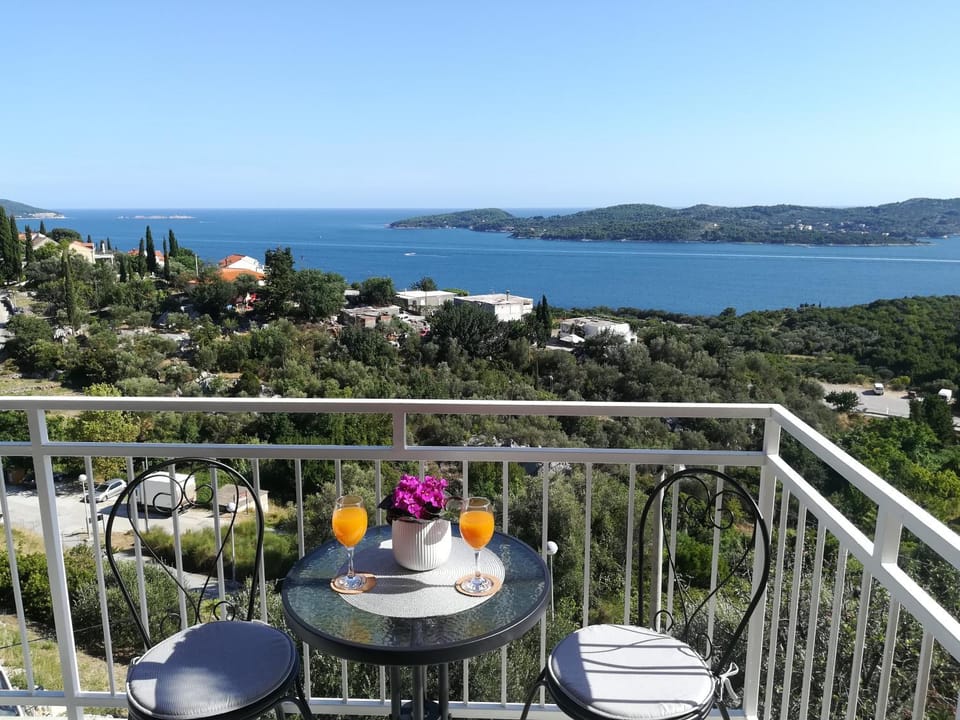 Cozy Apartmant with a sea view in Orašac Apartment in Dubrovnik-Neretva County
