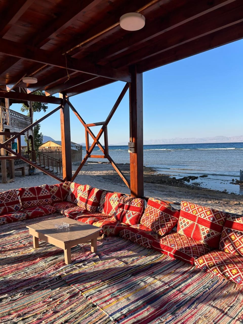 Patio, Seating area, Sea view