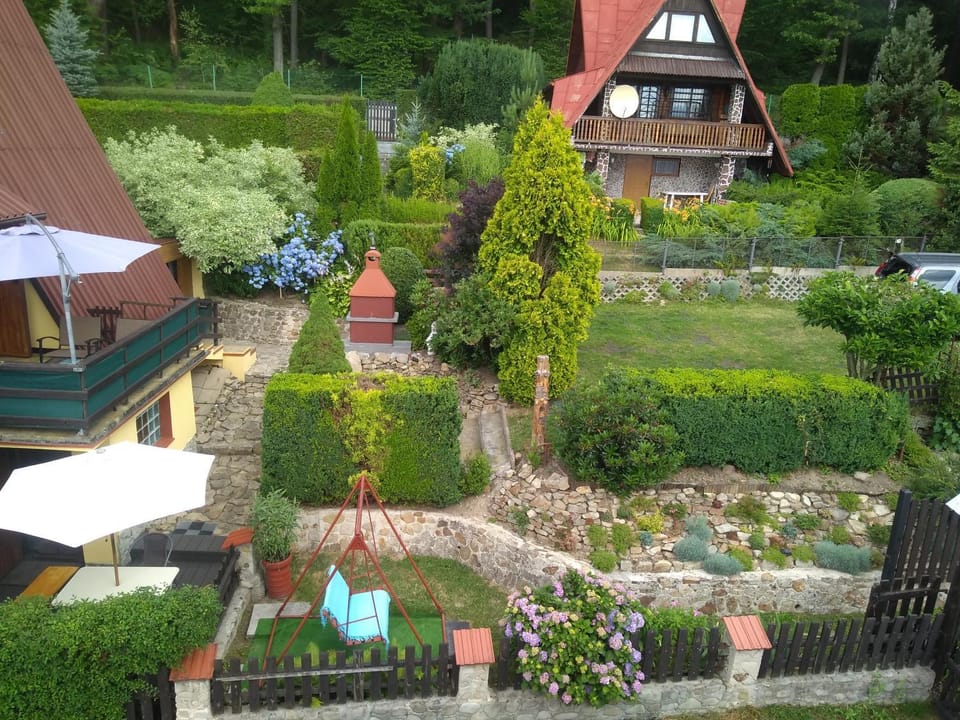 Bird's eye view, Garden view