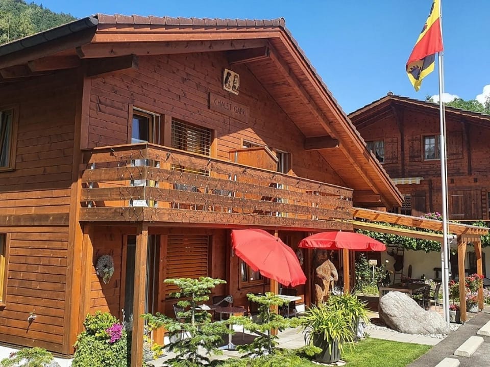 Property building, Garden view