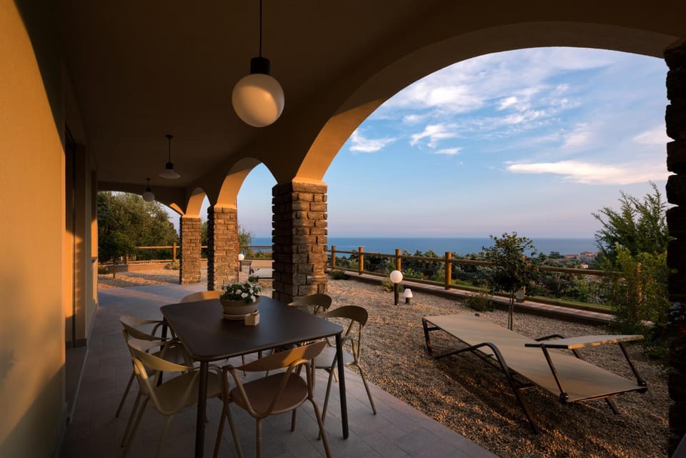 Patio, Sea view
