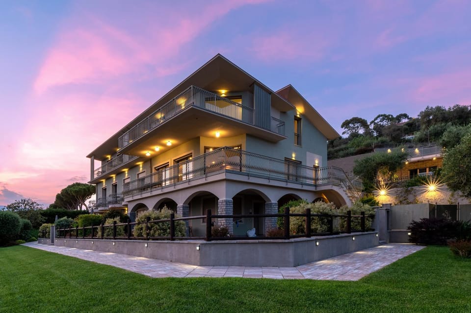 Property building, Garden, Sunrise, Sunset