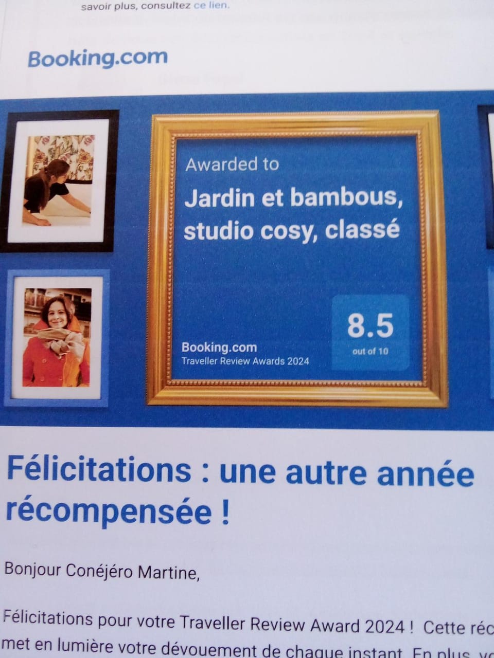 Jardin et bambous, studio cosy, classé 2 étoiles Apartment in Agde