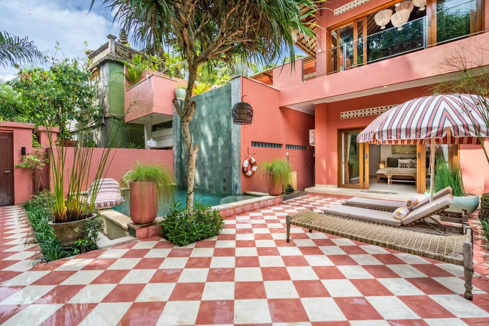 Garden, Balcony/Terrace, Swimming pool, sunbed