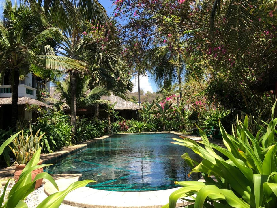 Natural landscape, Pool view, Swimming pool, Swimming pool