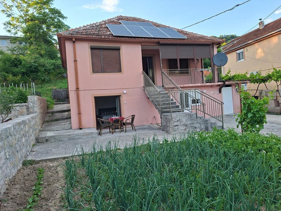 Property building, Patio, Garden, Garden view