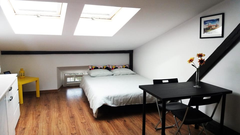 Nice Attic Studio Close to Old Town Air Conditioning - Klimatyzacja Apartment in Krakow