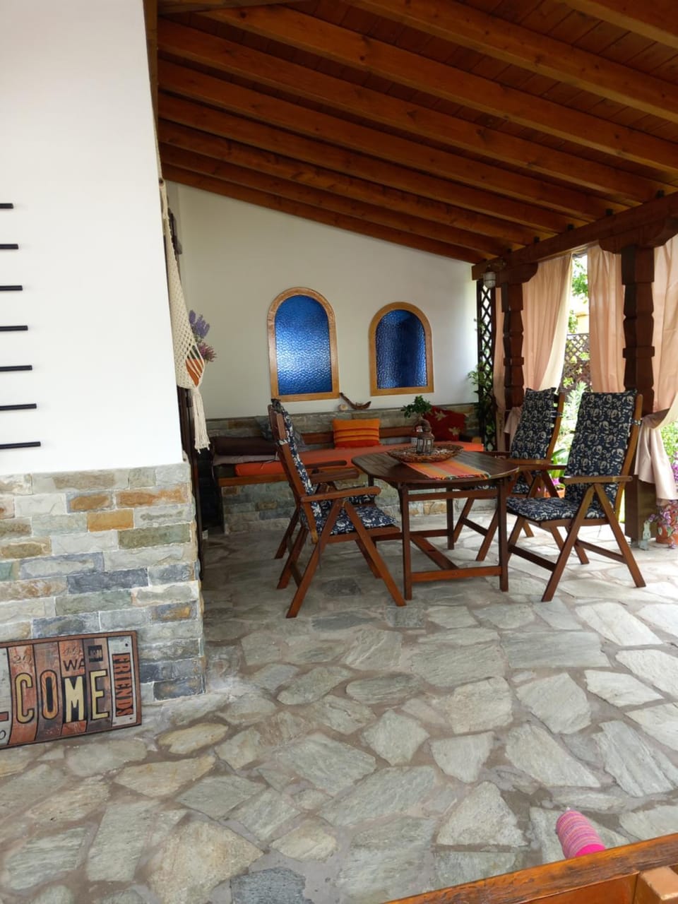Patio, Seating area, Dining area