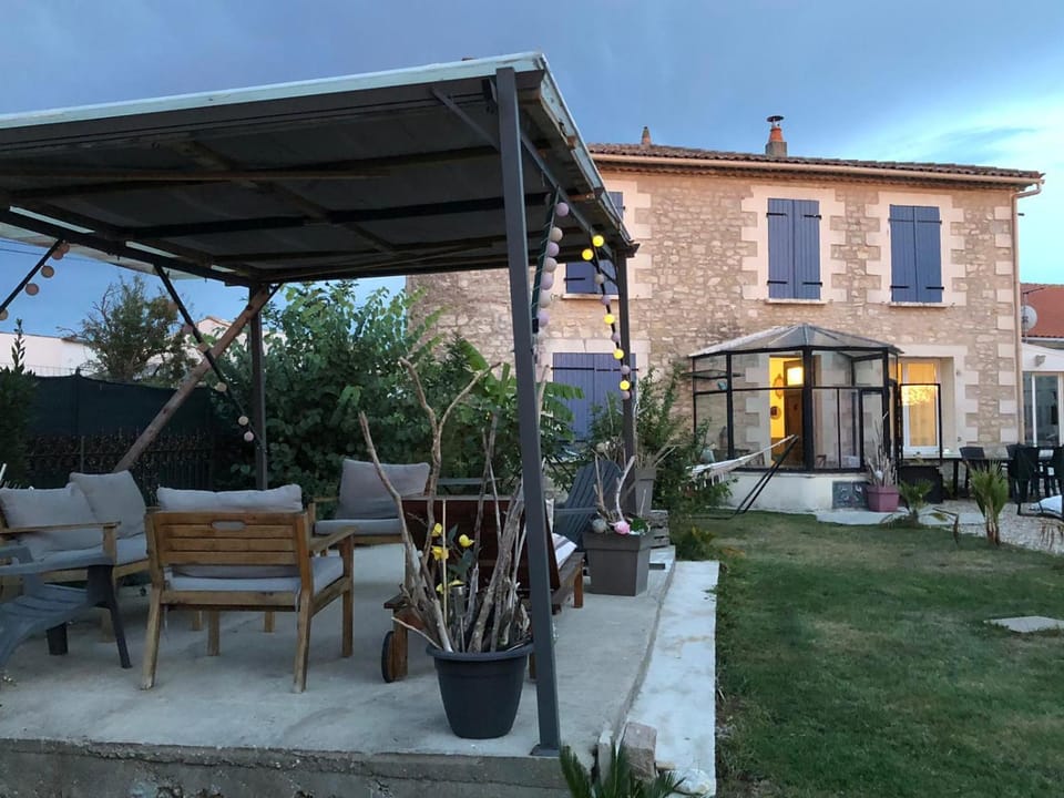 Property building, Patio