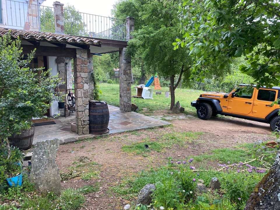 Property building, Garden view