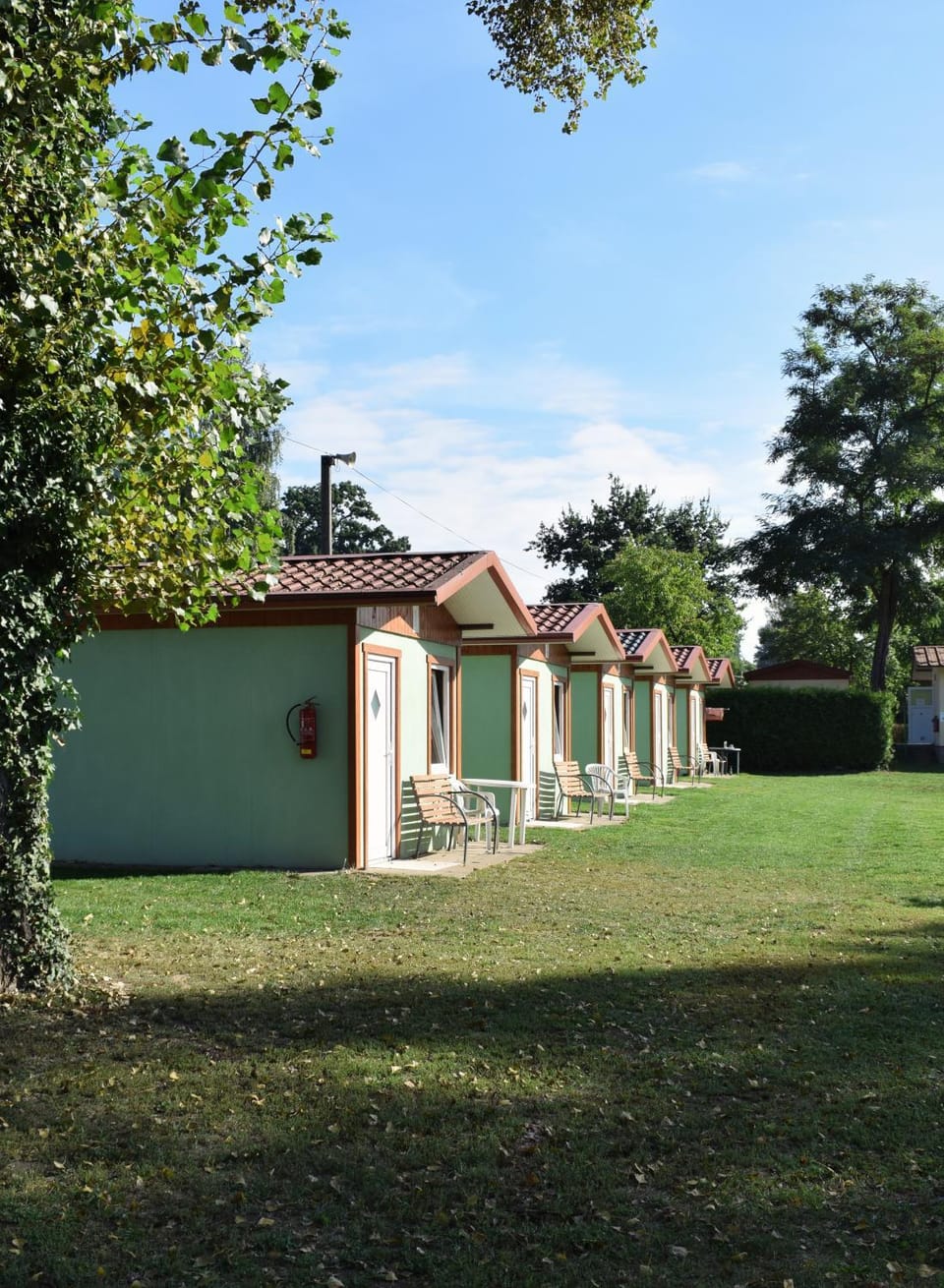 Property building, Garden