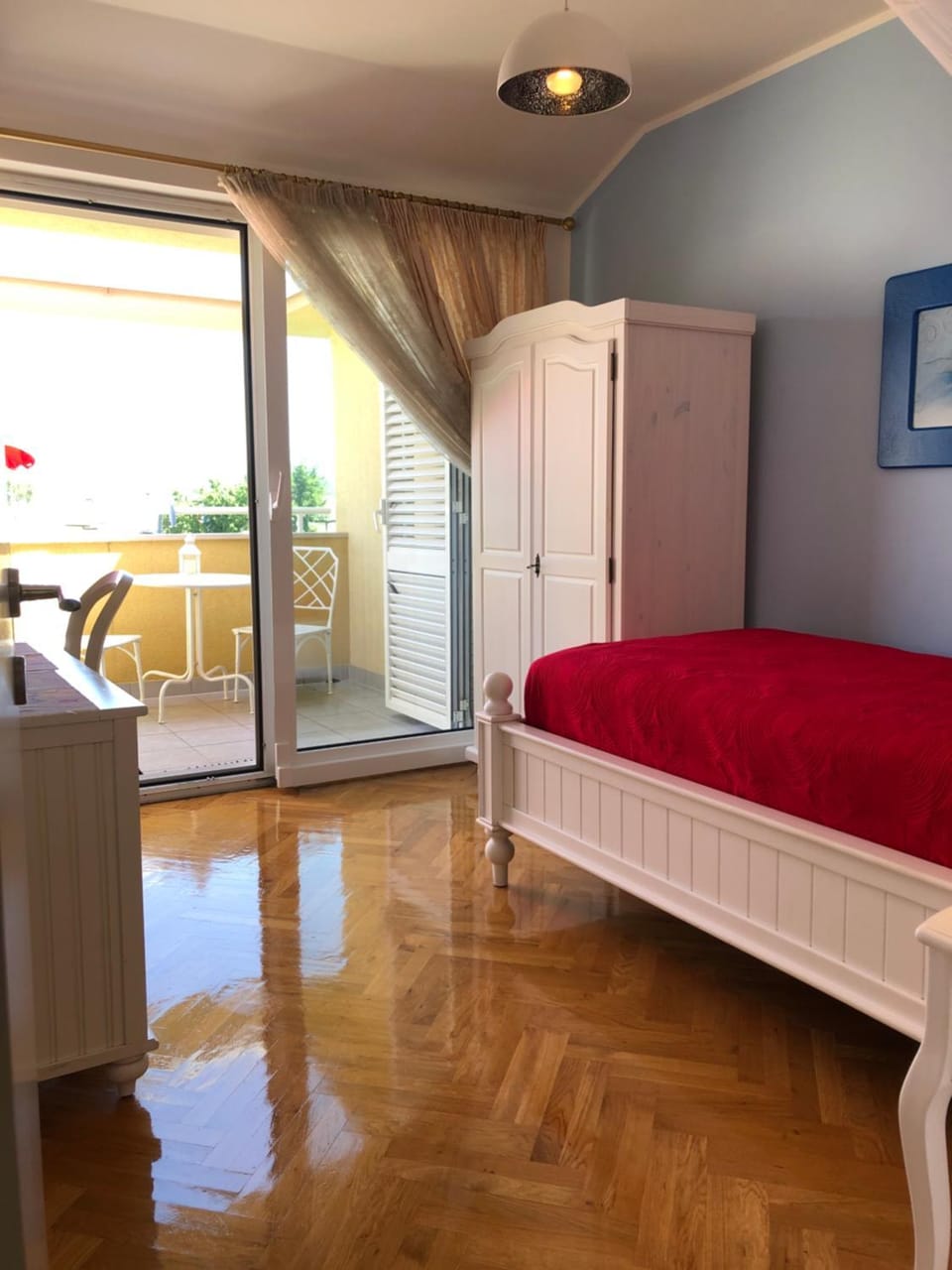 Balcony/Terrace, Photo of the whole room, Bedroom, Sea view, children