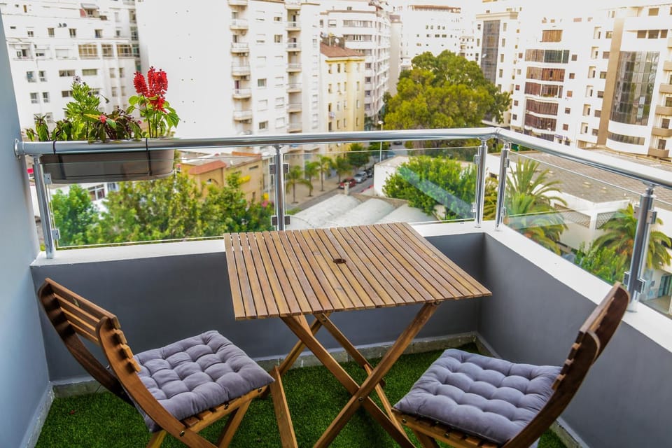 View (from property/room), Balcony/Terrace, Seating area