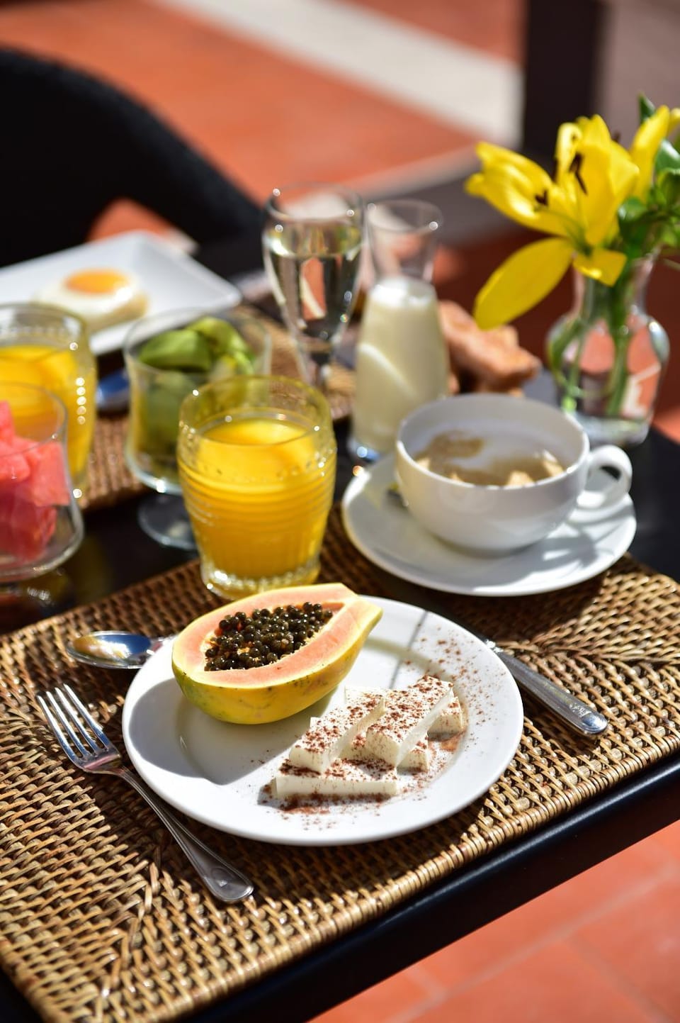 Buffet breakfast