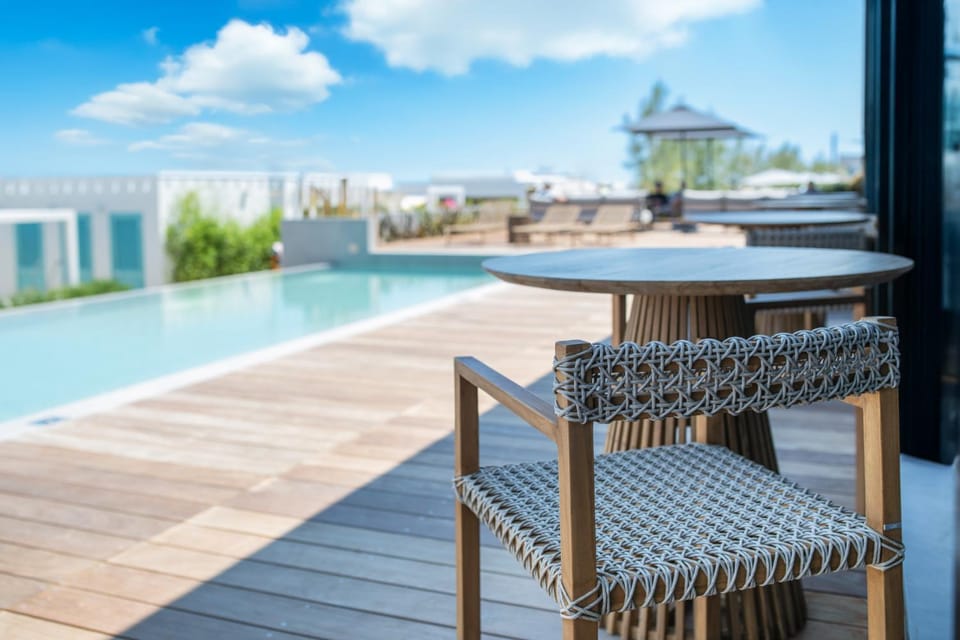 Patio, Day, View (from property/room), Balcony/Terrace, Pool view, Swimming pool