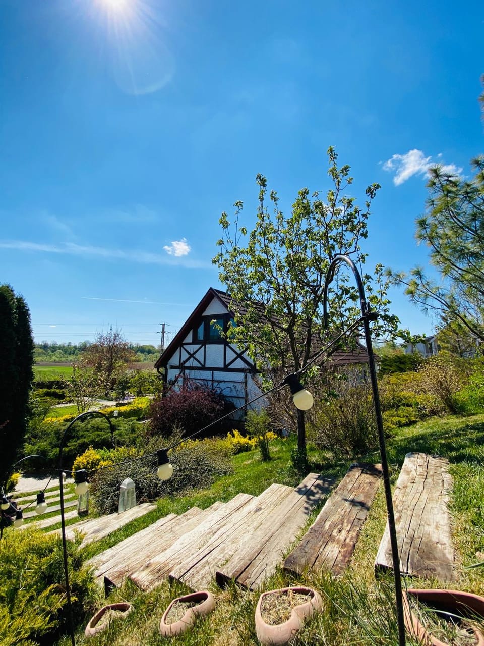 Spring, Day, Natural landscape, Garden, Garden view