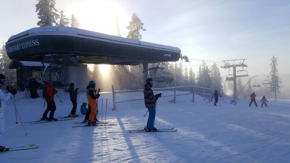 Skiing