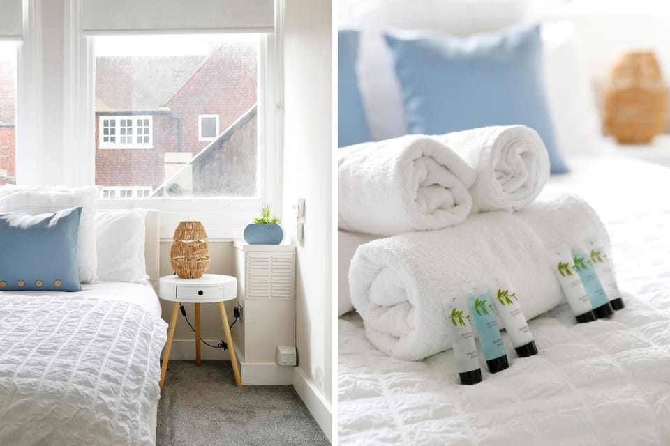 Great 2 bedroom apt by the beach and town Apartment in Hove