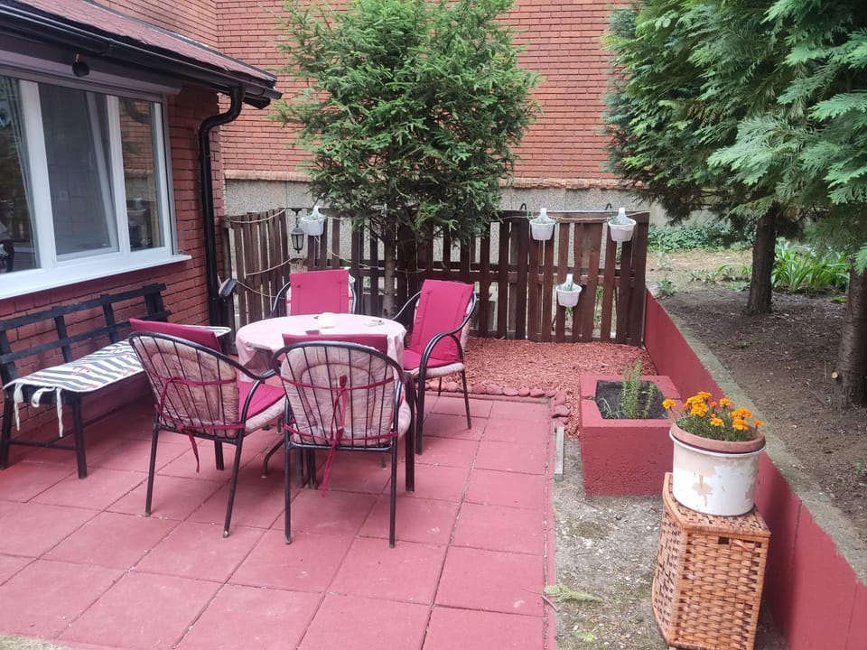 Patio, Balcony/Terrace, Garden view
