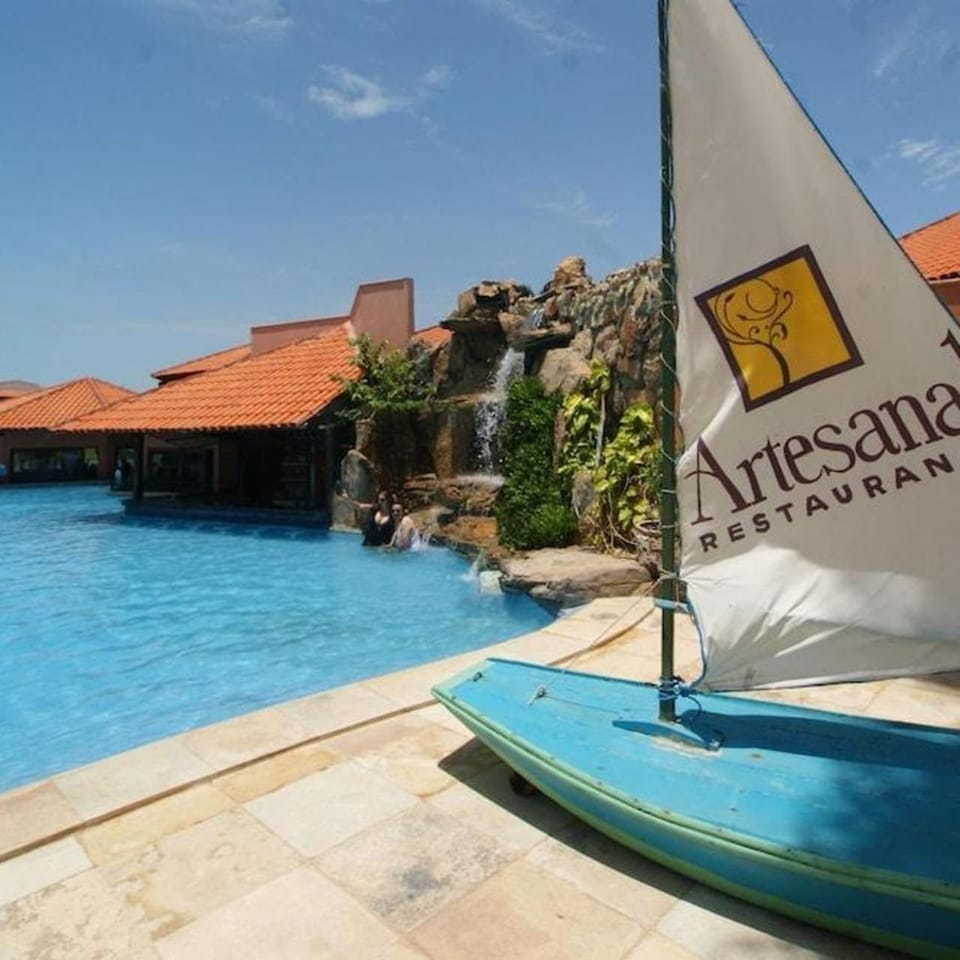 Aquaville, beachfront, leisure, 900m from Beach Park House in Fortaleza
